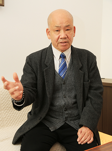 市議選への立候補を表明した井田佐登司さん