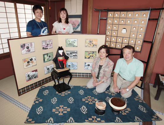 多彩な工芸作品が展示されている「赤穂わーくす」展
