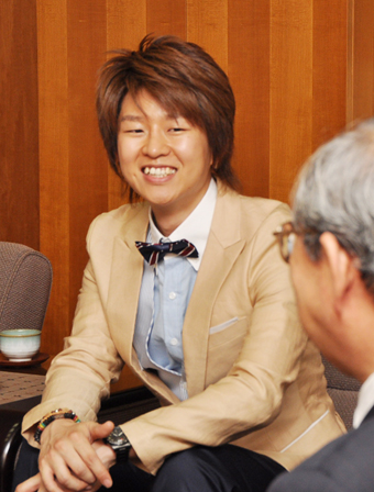 「これからも赤穂の魅力を伝えたい」と話すパク・ジュニョンさん