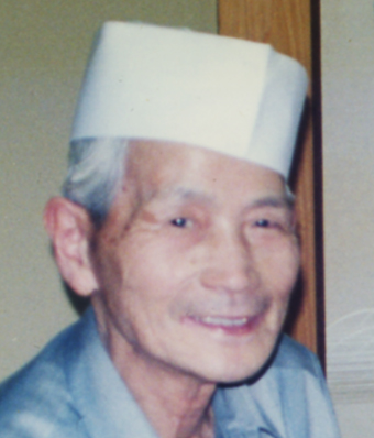在りし日の大塩徳次さん