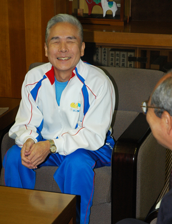 全国大会で活躍が期待される安井勉選手
