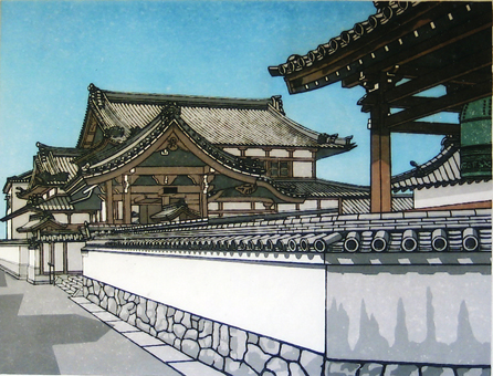 4年連続入選の竹田忍さん作「播州赤穂真光寺」