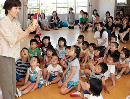 子どもの想像力を高める遊び方を学んだ講習会