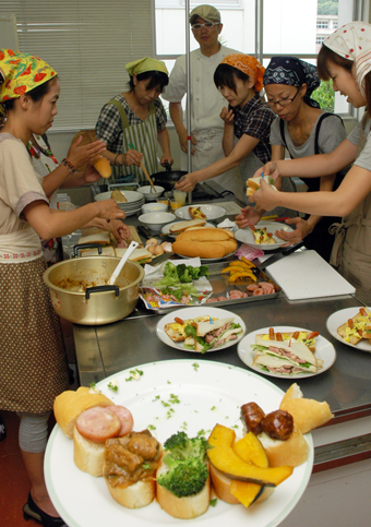 子どもの喜ぶパン料理を学んだ料理教室