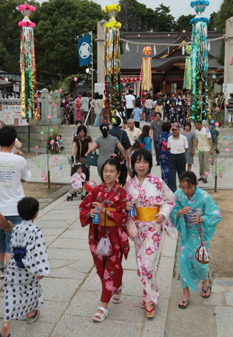 昨年の「第4回赤穂元禄ゆかたまつり」