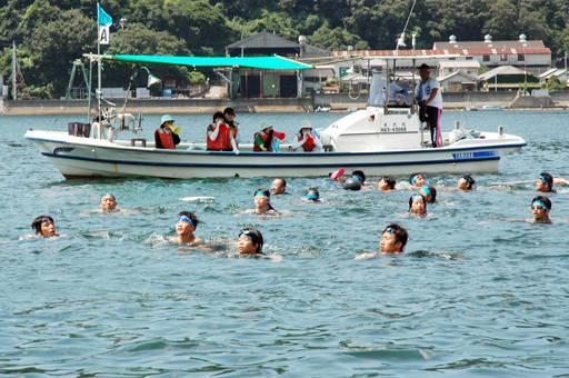 仲間とともにやり遂げた海洋訓練