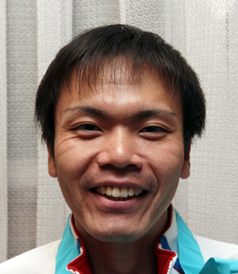 フライングディスク競技で3年ぶり3度目の優勝を大会新記録で飾った枝川哲也選手