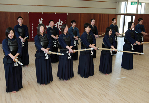 地元開催の近畿選抜に向けて意気上がる赤穂高剣道部