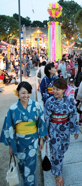 昨年の「赤穂元禄ゆかたまつり」