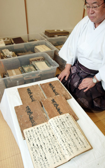 大石神社で所蔵が確認された天明2年の筆写本「廣陽大石家秘」