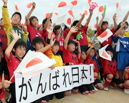 ロンドンオリンピック日本代表選手団への「大応援ムービー」撮影