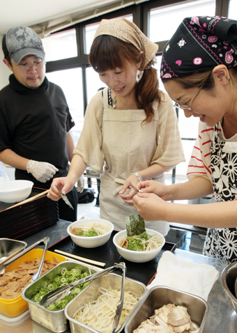プロから作り方を教わった塩ラーメン教室