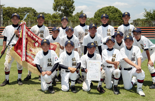 4年連続優勝の坂越