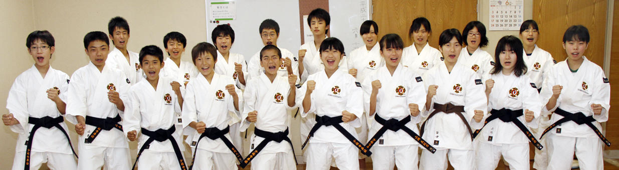 全国中学生少林寺拳法大会に6年連続で出場する赤穂スポーツ少年団