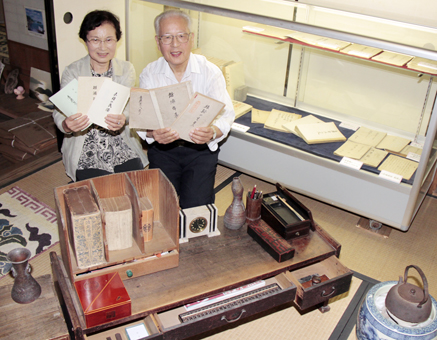旧坂越浦会所で開催中の特別企画展