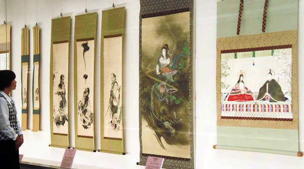 田淵記念館で開催中の法橋文信特別展