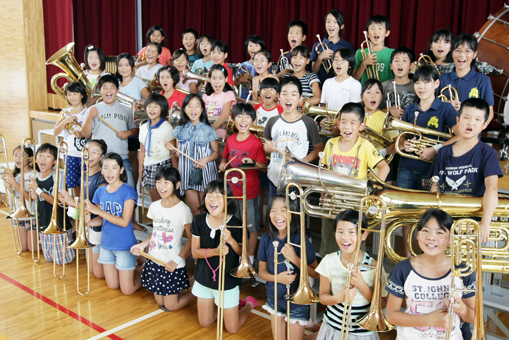 25年ぶりのコンクール出場へ意気込む赤穂小学校金管バンドクラブ