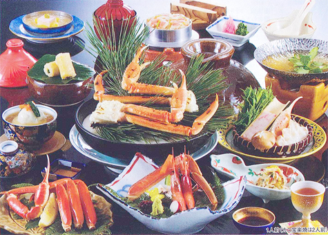 かにカニツアーで賞味するカニ料理