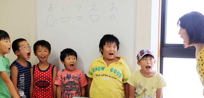 元気に発音と発声を練習した「子ども朗読教室」