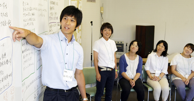 若手教諭が指導力向上に取り組んだ研修会