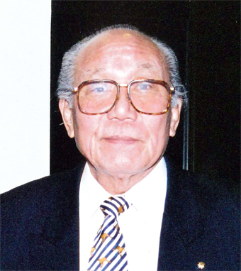 赤穂民報の初代編集発行人、広島三郎氏