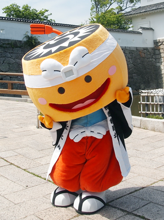 「ゆるキャラグランプリ」に2年連続でエントリーした「陣たくん」=赤穂観光協会提供