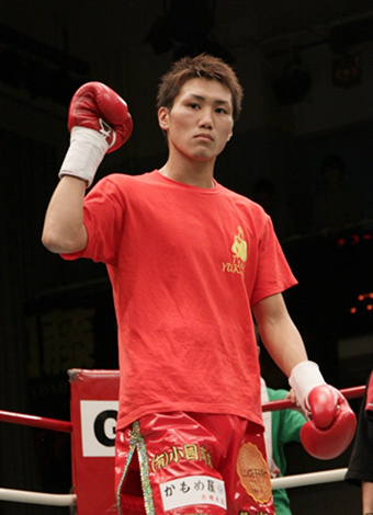 日本タイトル戦が決まった小國以載選手=角海老宝石ジム提供