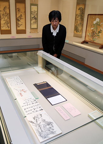 田淵記念館で開催中の特別展「明治・大正ロマンの赤穂の美術」
