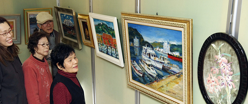 開館20周年を迎えた坂越まち並み館の記念展示
