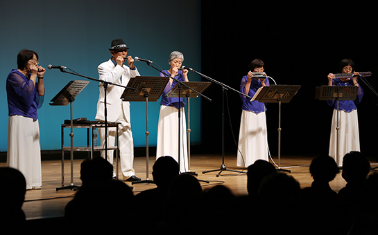 国内トップレベルの演奏が披露された第2回赤穂ハーモニカ・フェス