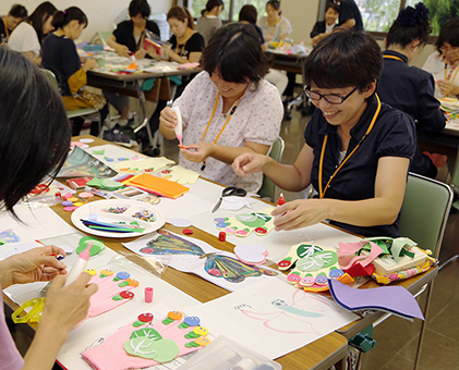 資格を持つ「潜在保育士」の就労支援のため開催された研修会