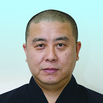 花岳寺の25世住職に就任した片山元道氏