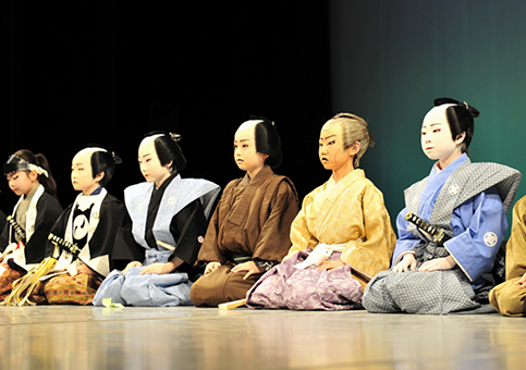 かわいらしい熱演が期待される「こども歌舞伎」