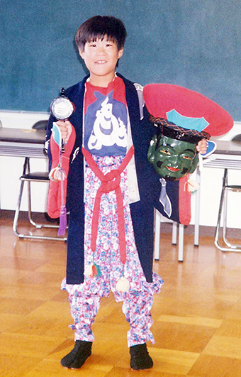「恵比寿大黒舞クラブ」で活動していた小学生時代