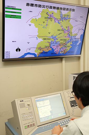 7日から運用が始まる防災行政無線の親局