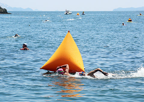 坂越湾で開催された第3回あこうオープンウオータースイミング