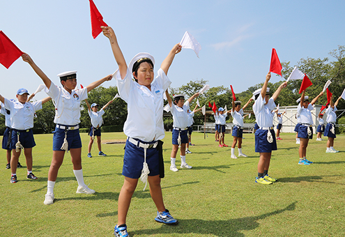 10年ぶりに赤穂で開催された日本海洋少年団近畿地区連盟の地区大会
