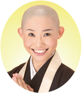 人権講演会の講師の露の団姫さん