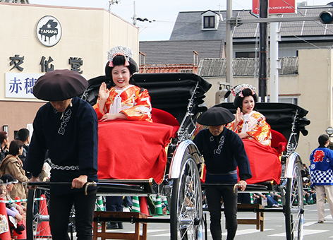 昨年の「忠臣蔵パレード」