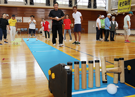 障害者と健常者が一緒にプレーを楽しんだスポーツ大会