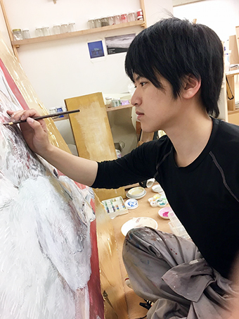 次回作を制作中の古川功晟さん