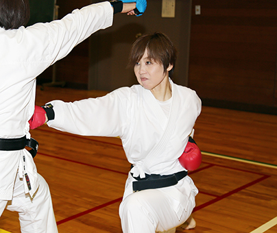 2年連続出場の日本スポーツマスターズへ向けて稽古に励む橋本和歌子さん
