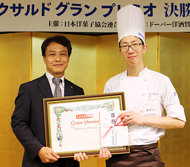 第24回ルクサンド・グラン・プレミオで優勝した江原康之さん