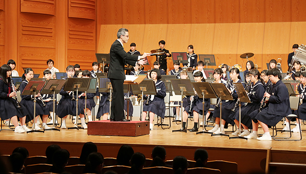 6中学校の合同演奏もあったジョイントコンサート