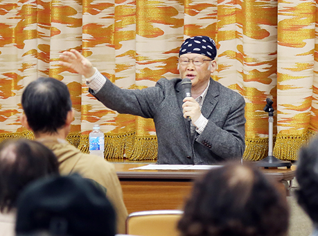 改憲の問題点について語る上脇博之氏