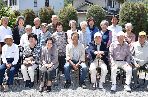 「ふくしの人」の上高谷喜楽会