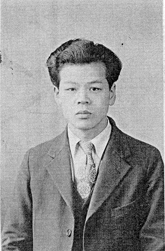 31歳ごろの大田耕士=1941年1月撮影、長女・園サトルさん提供