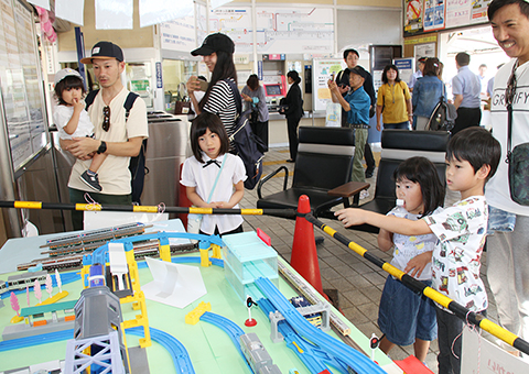 上郡駅であったイコカ導入1周年記念イベント