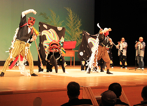 4保存会が演舞を披露した伝統文化祭