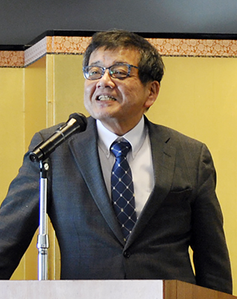 今後の経済動向について語った森永卓郎氏=商工会議所提供